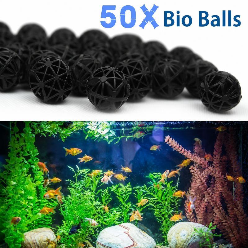 Ocean Aquarium - 50 szt. 16mm Kulki Filtracyjne do