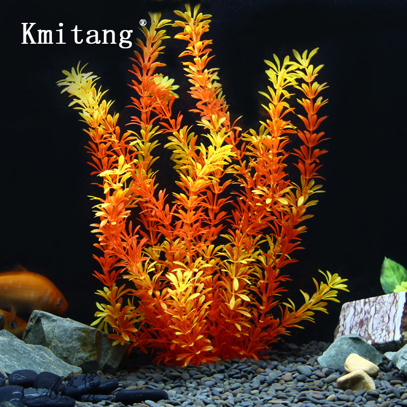 Ocean Aquarium - 100 cm Duże Sztuczne Rośliny Tropikalne,