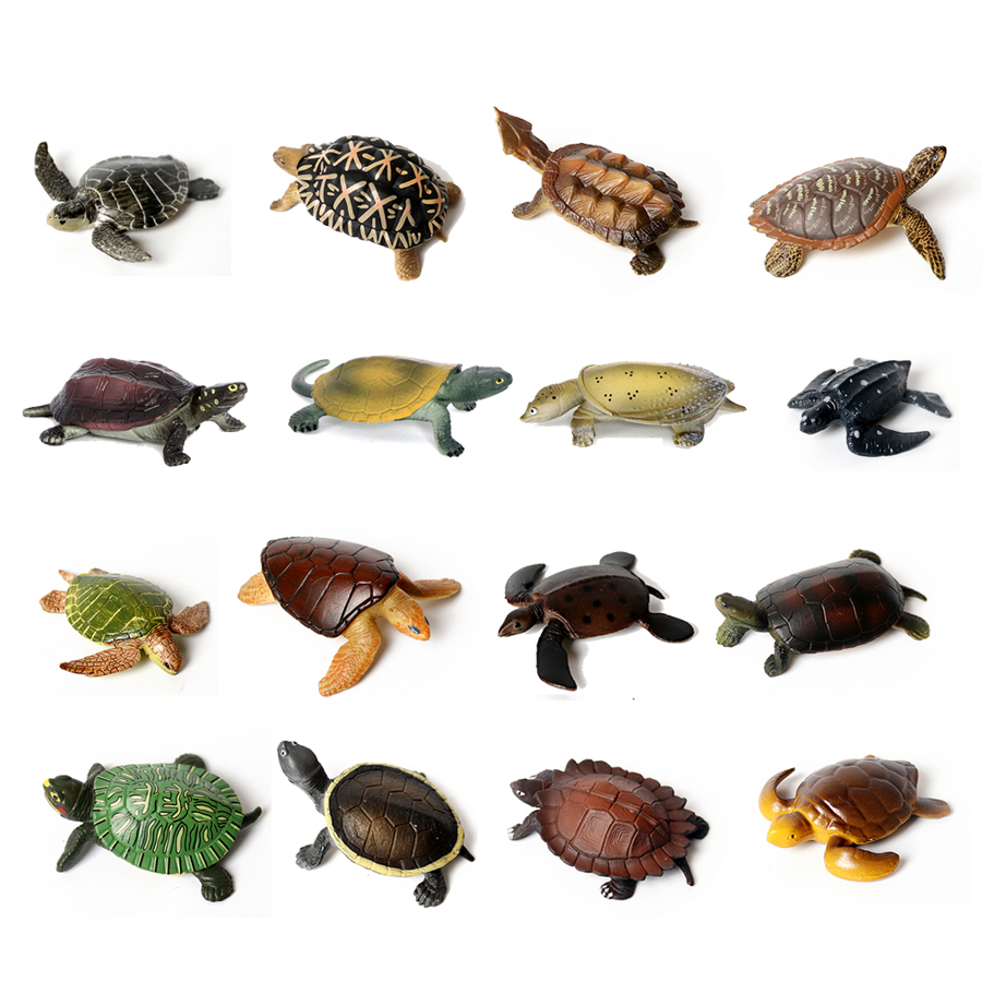 Ocean Aquarium - Realistyczne miniatury życie morskie żółwiem morskim