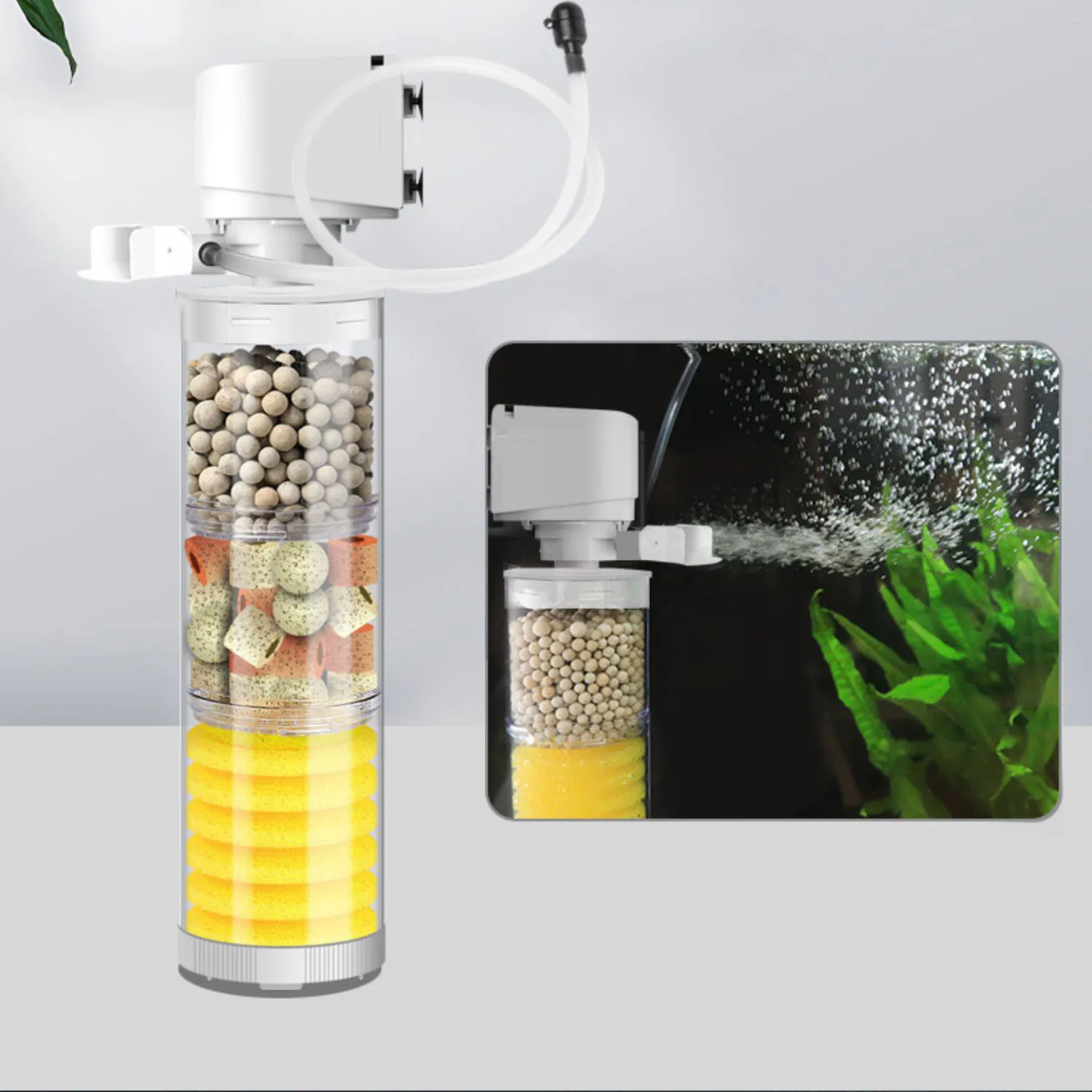 220V 50Hz cichy filtr do akwar – Reef Tank Filter recenzja i cena