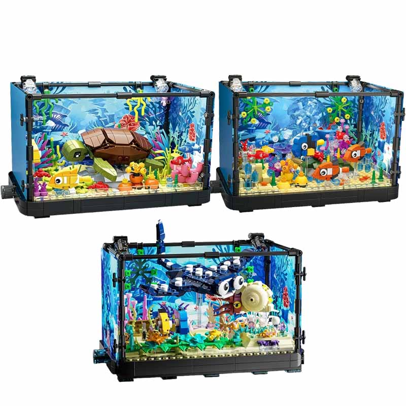 Zestaw klocków do budowy akwar – Ocean Aquarium recenzja i cena