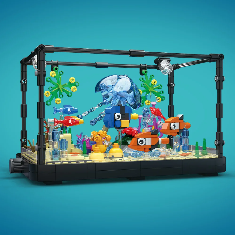 Zestaw klocków do budowy akwar – Ocean Aquarium recenzja i cena