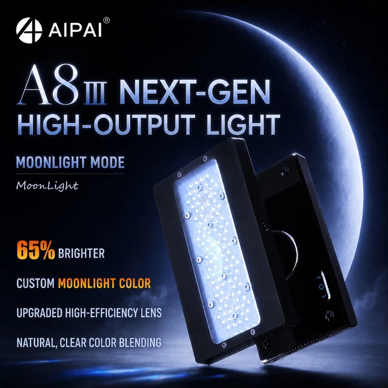 AIPAI A8 III Seria A8SE/A8 Pro – Marine Aquarium recenzja i cena