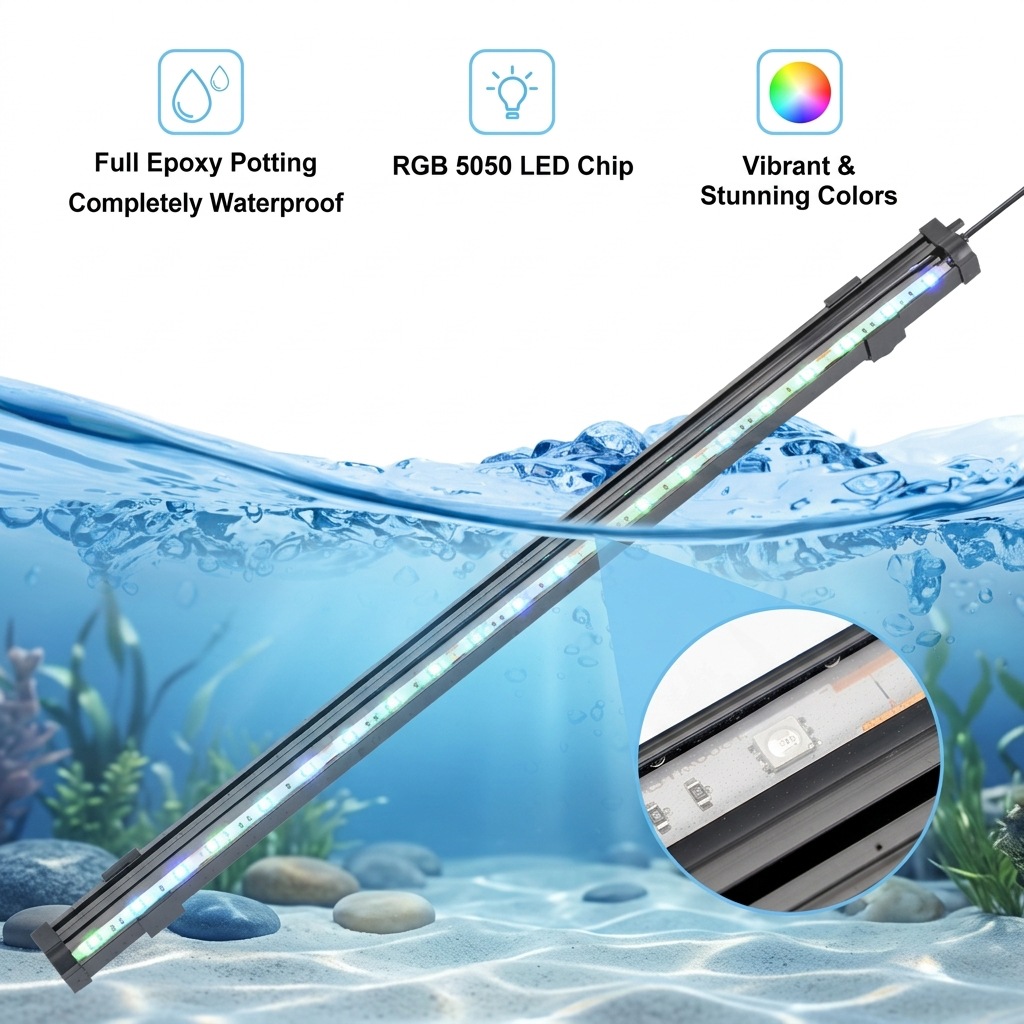 USB LED Lampa do Akwarium z Ef – Aquarium Marine Lights recenzja i cena